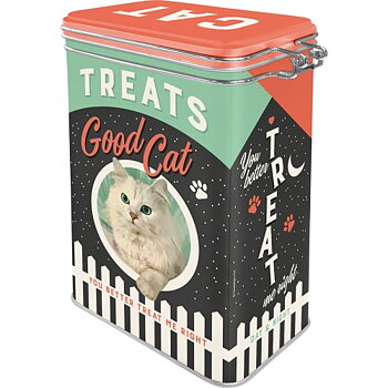 Clip top box - Treats Good Cat 
