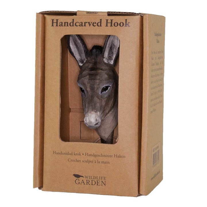 Handcarved hook Donkey - 4