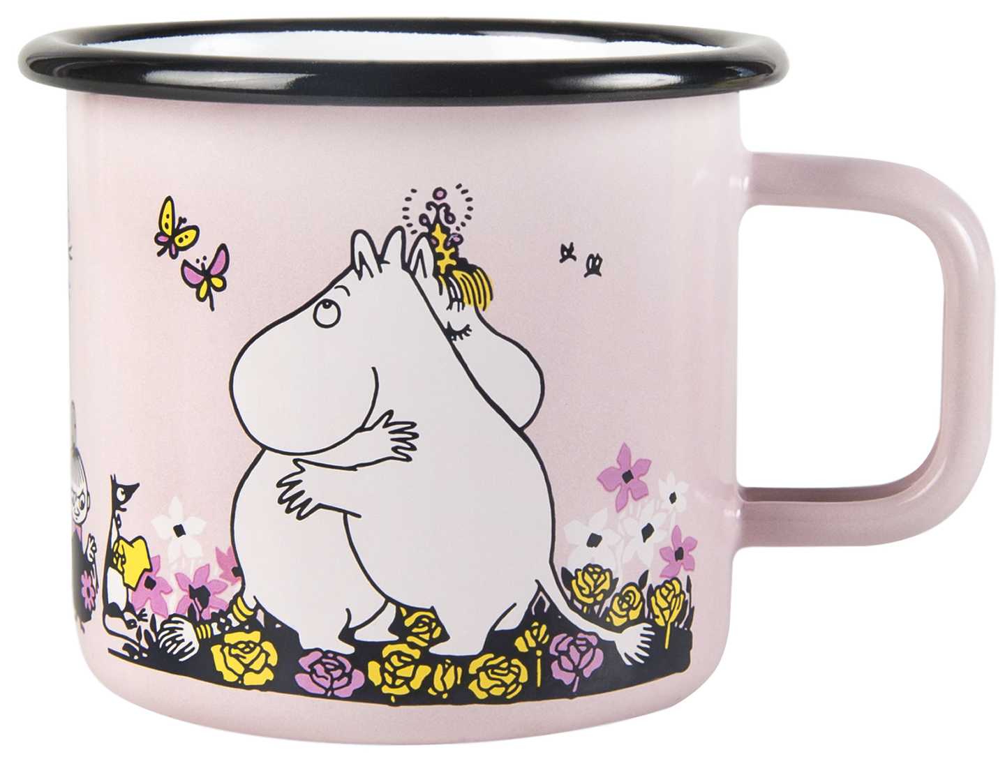 Mumin emaljmugg, 3,7 dl - Krama mig