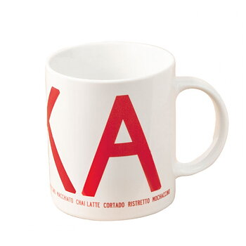 Fika mugg, röd