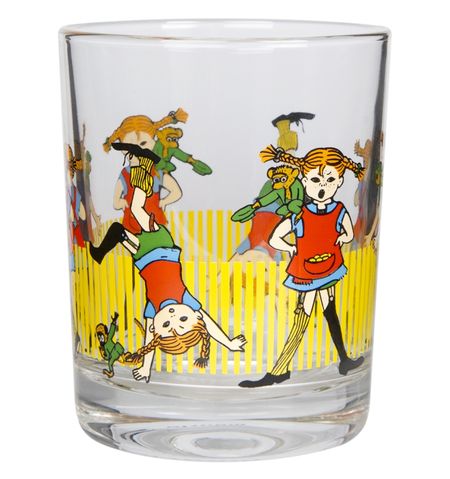 Pippi Longstocking drinking glass, 20 cl - 2