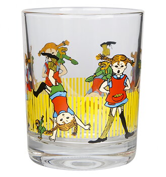 Pippi Longstocking drinking glass, 20 cl