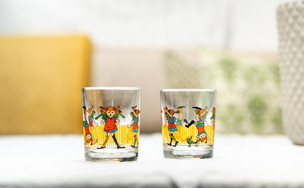 Pippi Longstocking drinking glass, 20 cl - 3