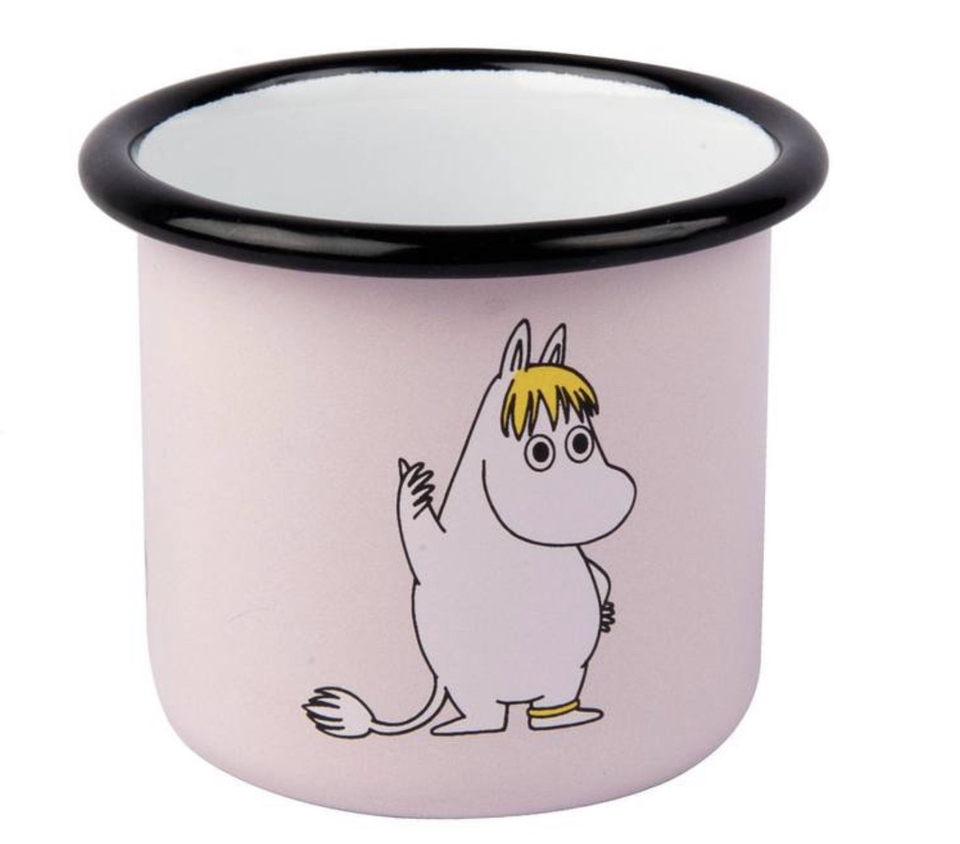 Moomin Enamel Mug 2,5 dl - Snorkmaiden, Light Pink - 2