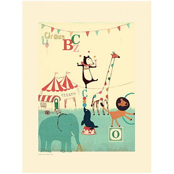 Maileg poster - Circus