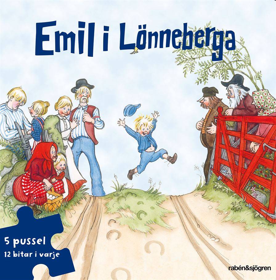 Puzzle book Emil i Lönneberga 