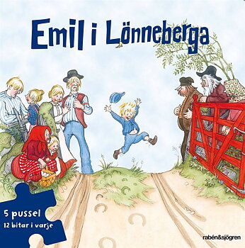 Puzzle book Emil i Lönneberga 