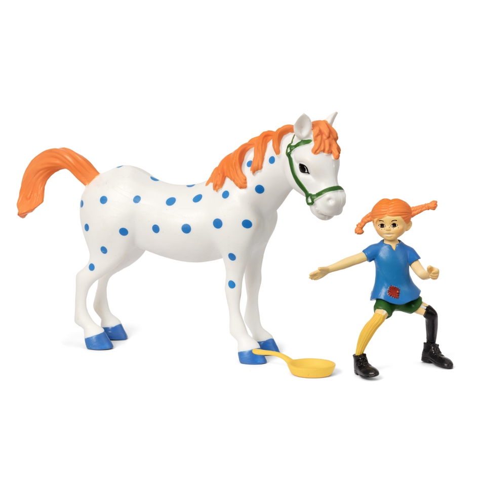  Pippi Långstrump och Lilla Gubben figurset - 2