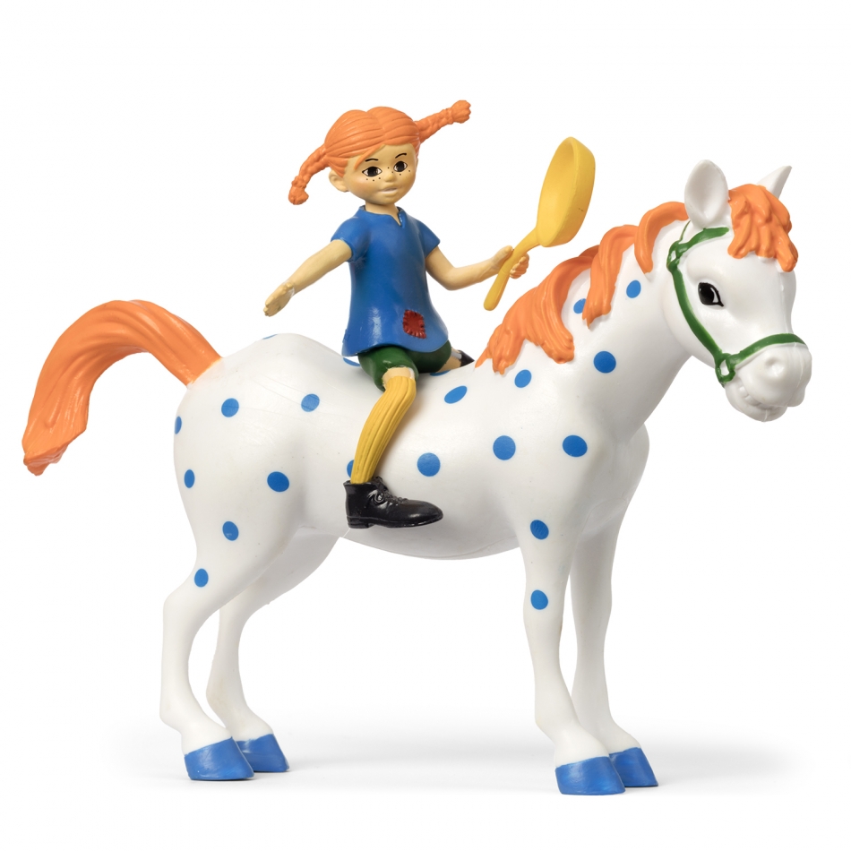  Pippi Långstrump och Lilla Gubben figurset