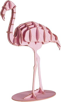 3D-pappersmodell, Flamingo