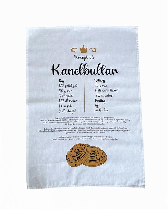 Kökshandduk - Kanelbullar