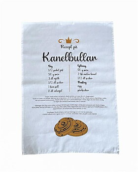Kökshandduk - Kanelbullar