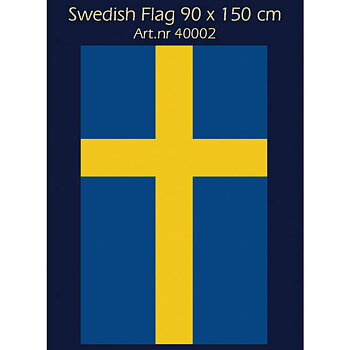 Svensk flagga 90x150 cm