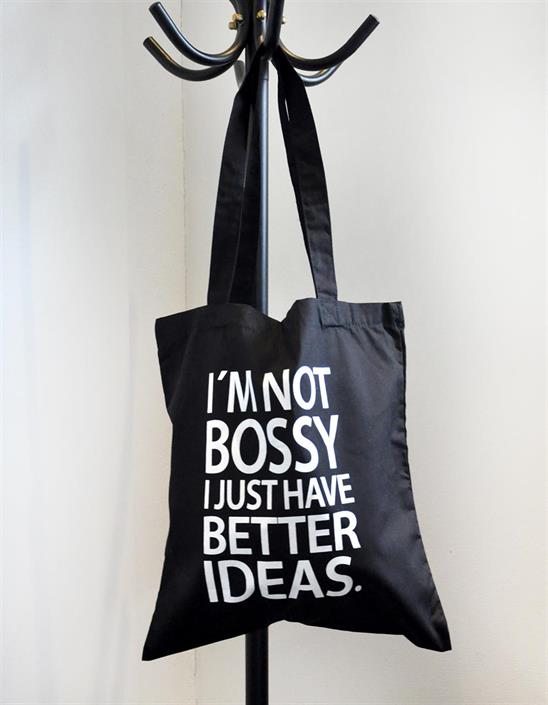 Tygkasse Bossy, svart - 2