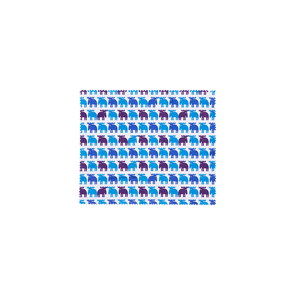 Polishing cloth, blue