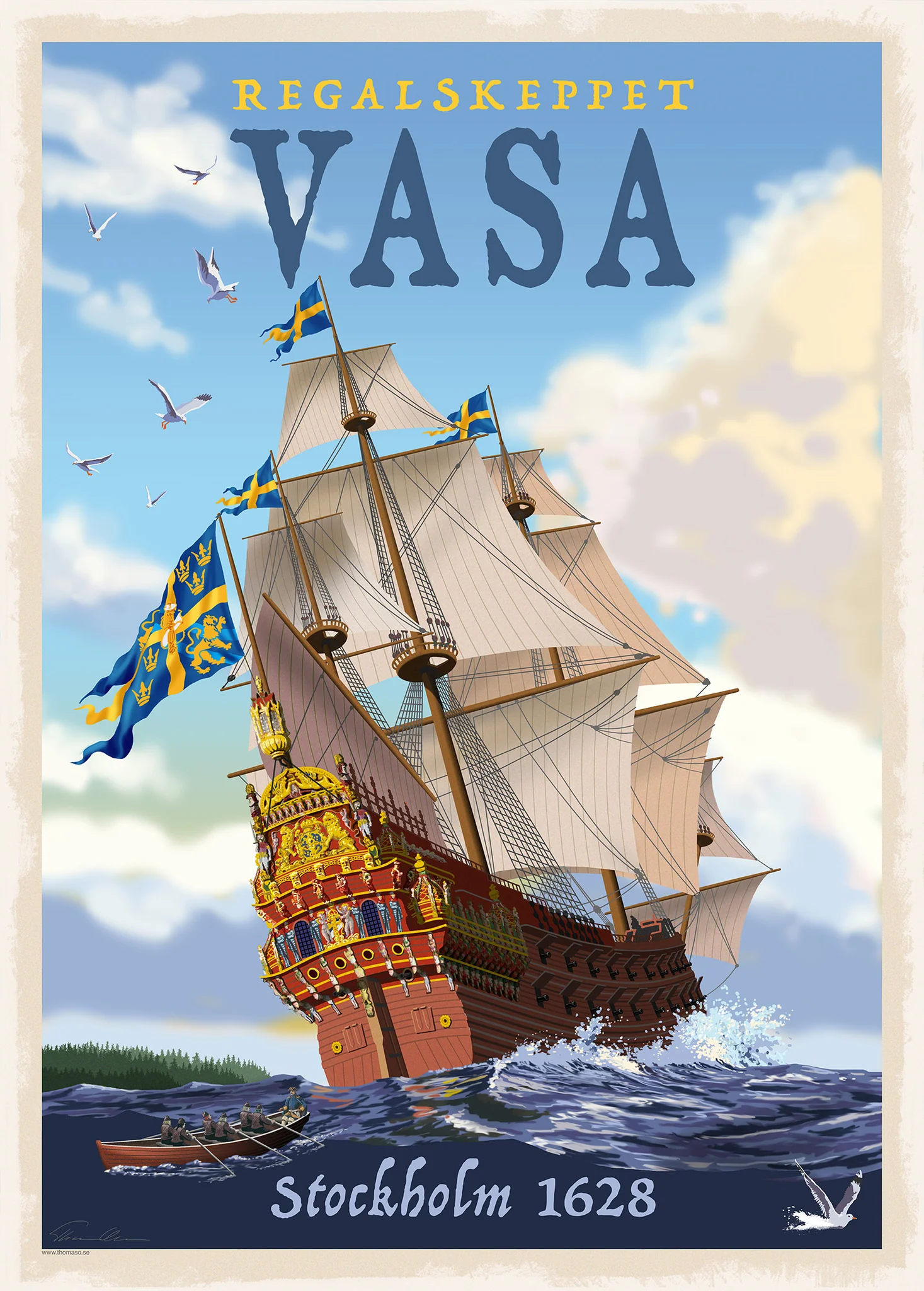 Poster Vasa A4 - ThomasO