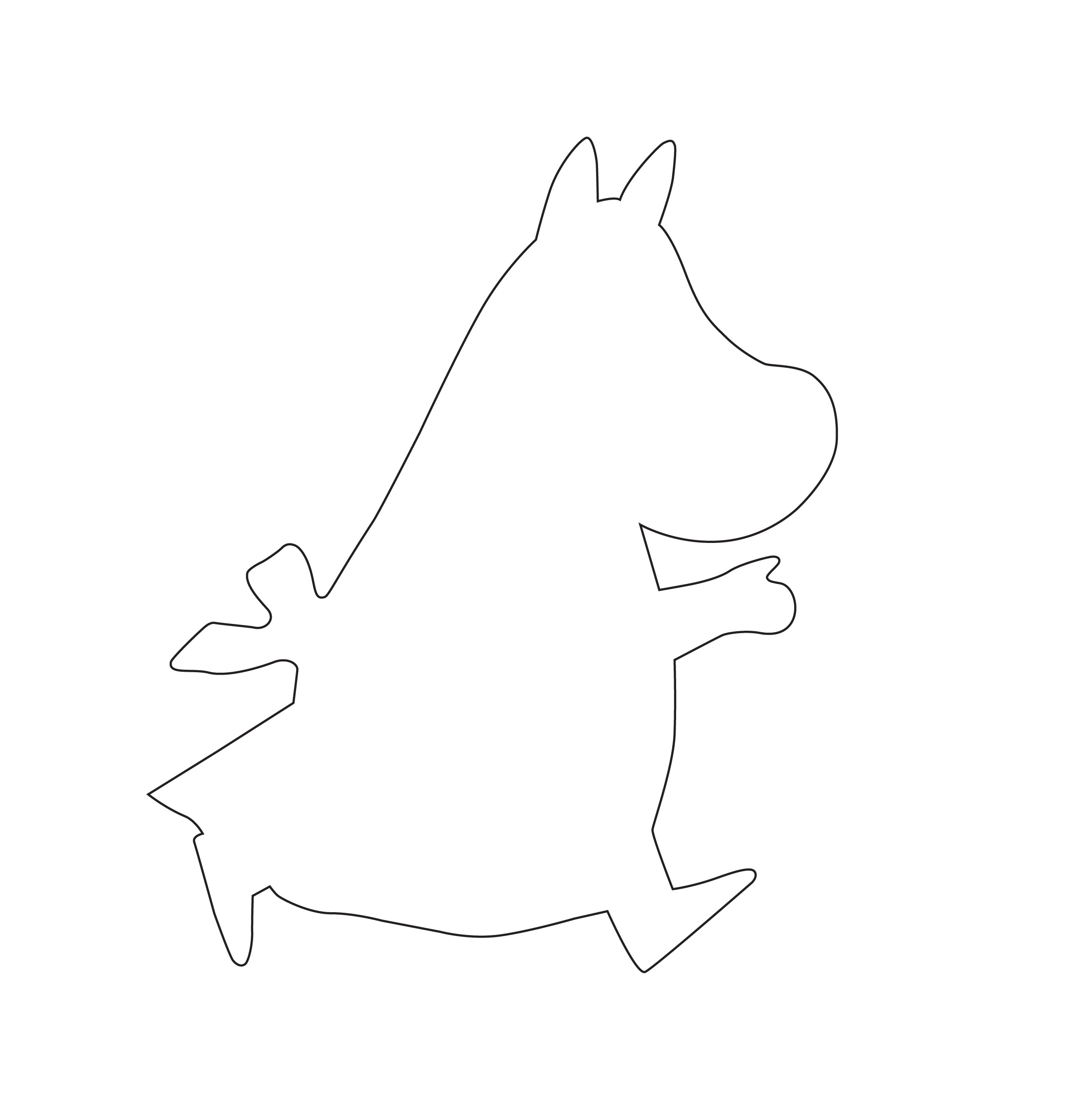 Mumin pepparkaksform - Muminmamamma, mini