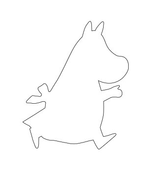 Moomin Cookie Cutter - Moominmamma, mini