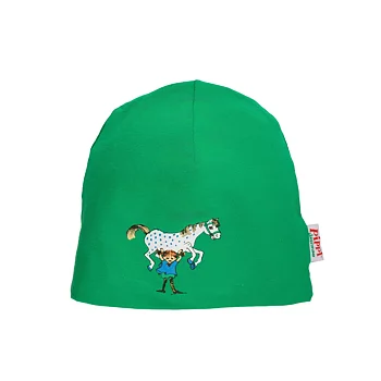 Pippi Longstocking Strong Beanie Green size 48/50
