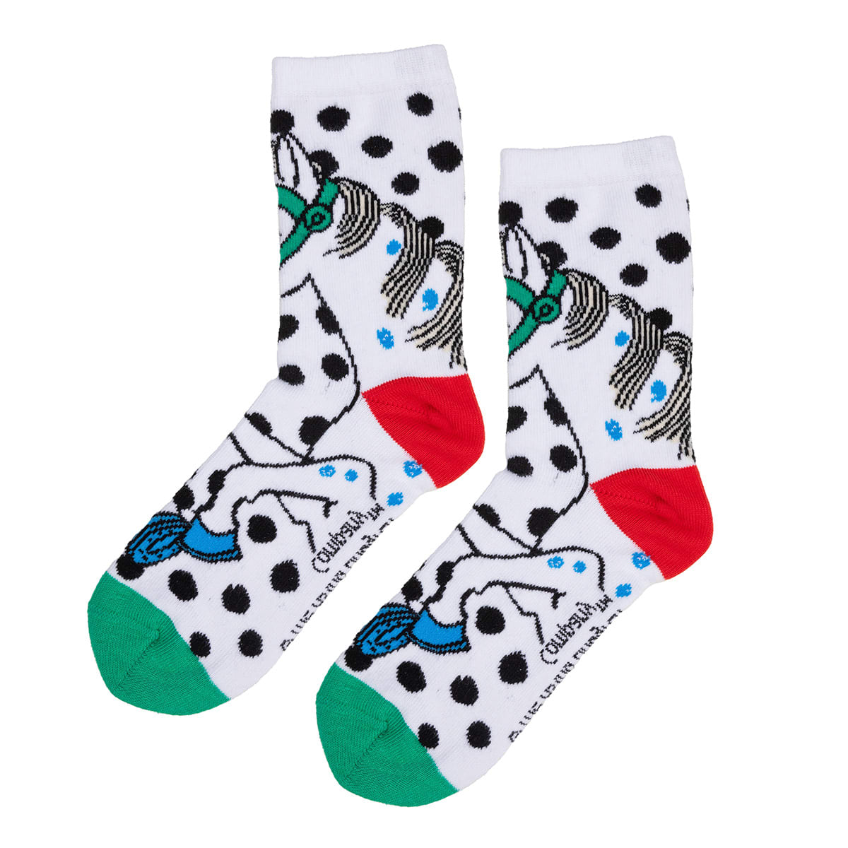 Pippi  Socks 2-pack, Yellow/Off-white size 27/30 - 6