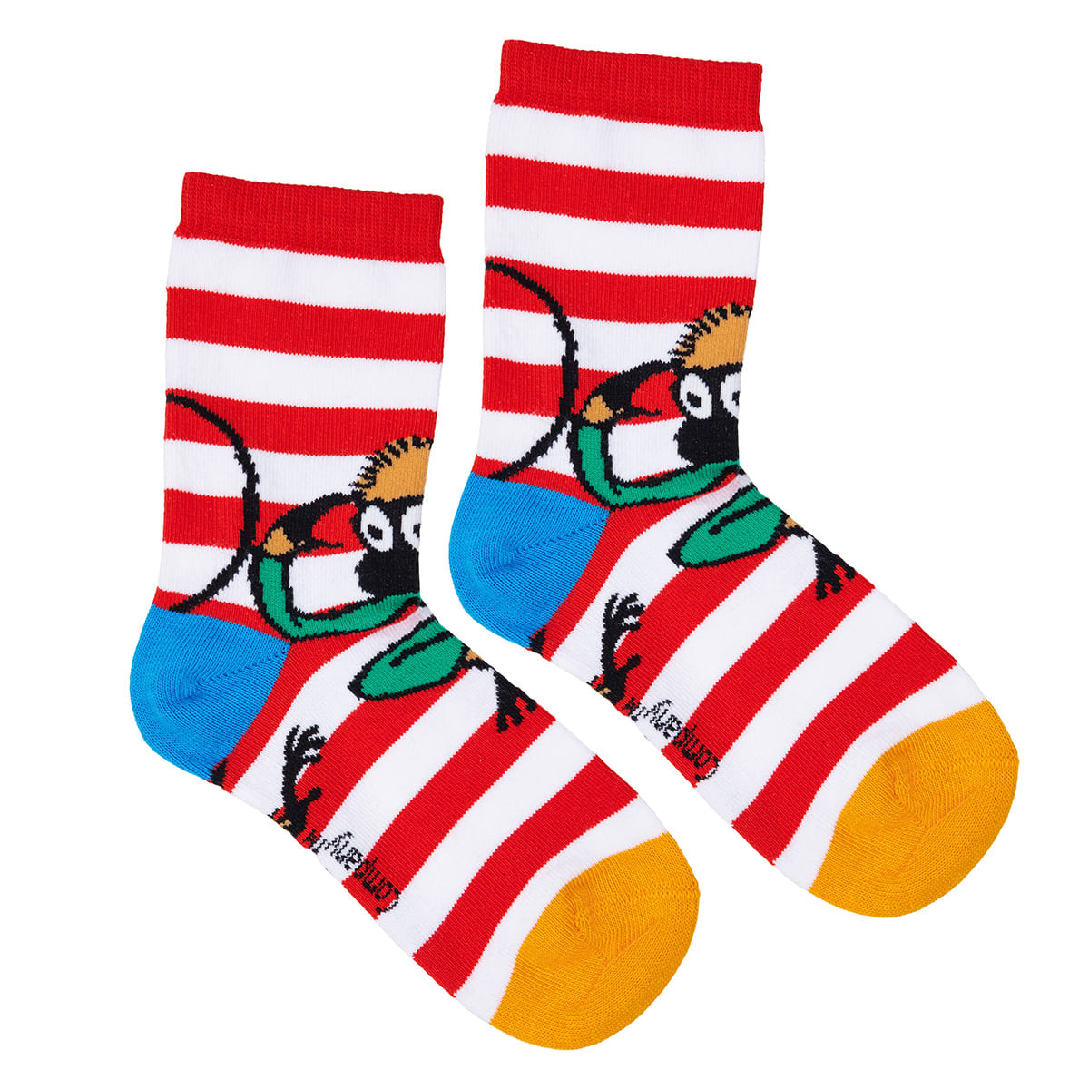 Pippi  Socks 2-pack, Blue/Red size 27/30 - 5
