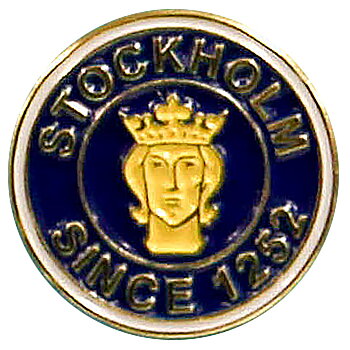 Pin - Sankt Erik Stockholm, rund