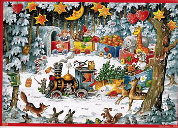Adventskalender A4 - Jultåg