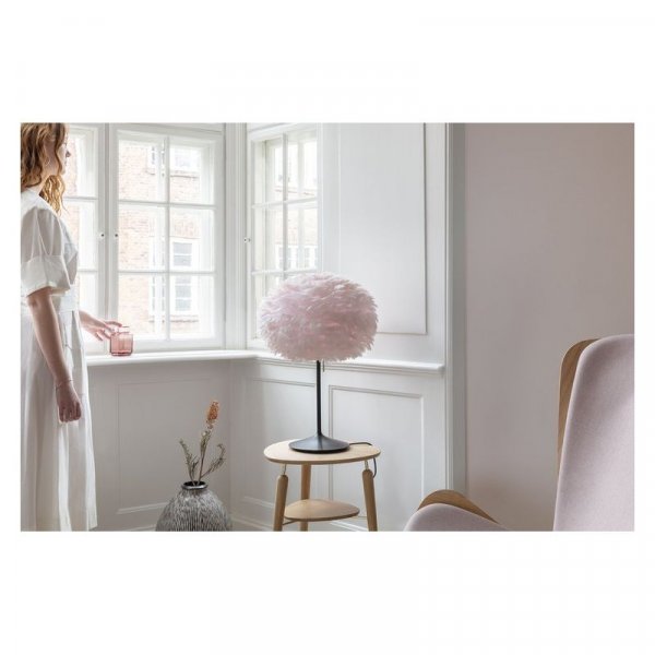 Liten Amanda VITA EOS taklampa 45 cm, gåsfjädrar, rosa Liten Amanda VITA EOS taklampa 45 cm, gåsfjädrar, rosa