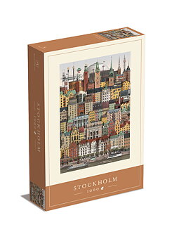 Jigsaw puzzle Stockholm 1000 pieces - Martin Schwartz