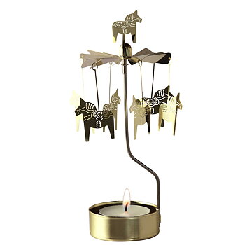 Änglaspel Dalahäst, guld
