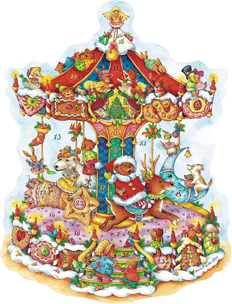 Advent Calendar Christmas Carousel