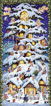 Advent Calendar Christmas Treehouse