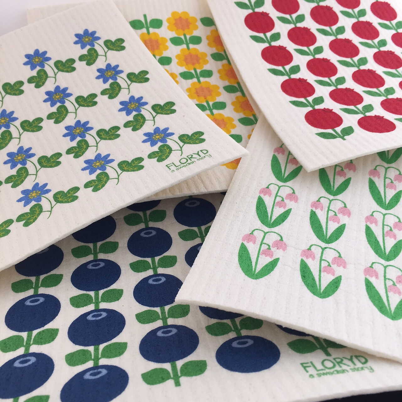 Eco-friendly dishcloth Lingonberry - 3