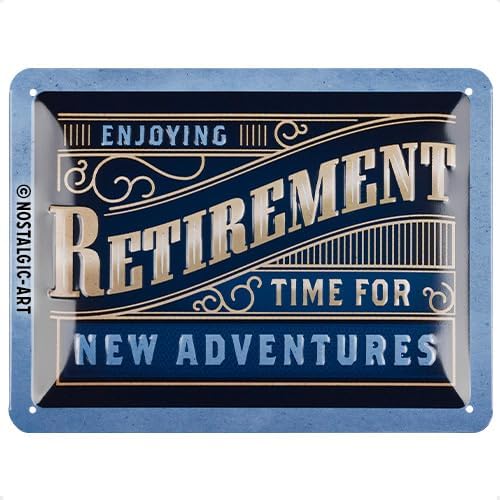 Skylt - Enjoying Retirement - Time for New Adventures