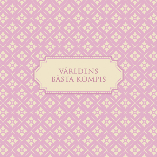 Kort med kuvert - Världens bästa kompis