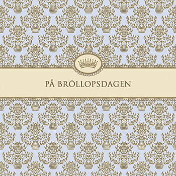 Kort med kuvert - På bröllopsdagen
