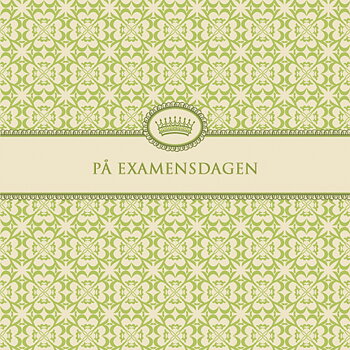 Kort med kuvert - På examensdagen