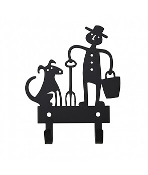 Bengt & Lotta - hängare - Garden Man, svart