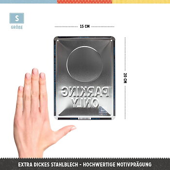 Skylt - BMW Parking Only