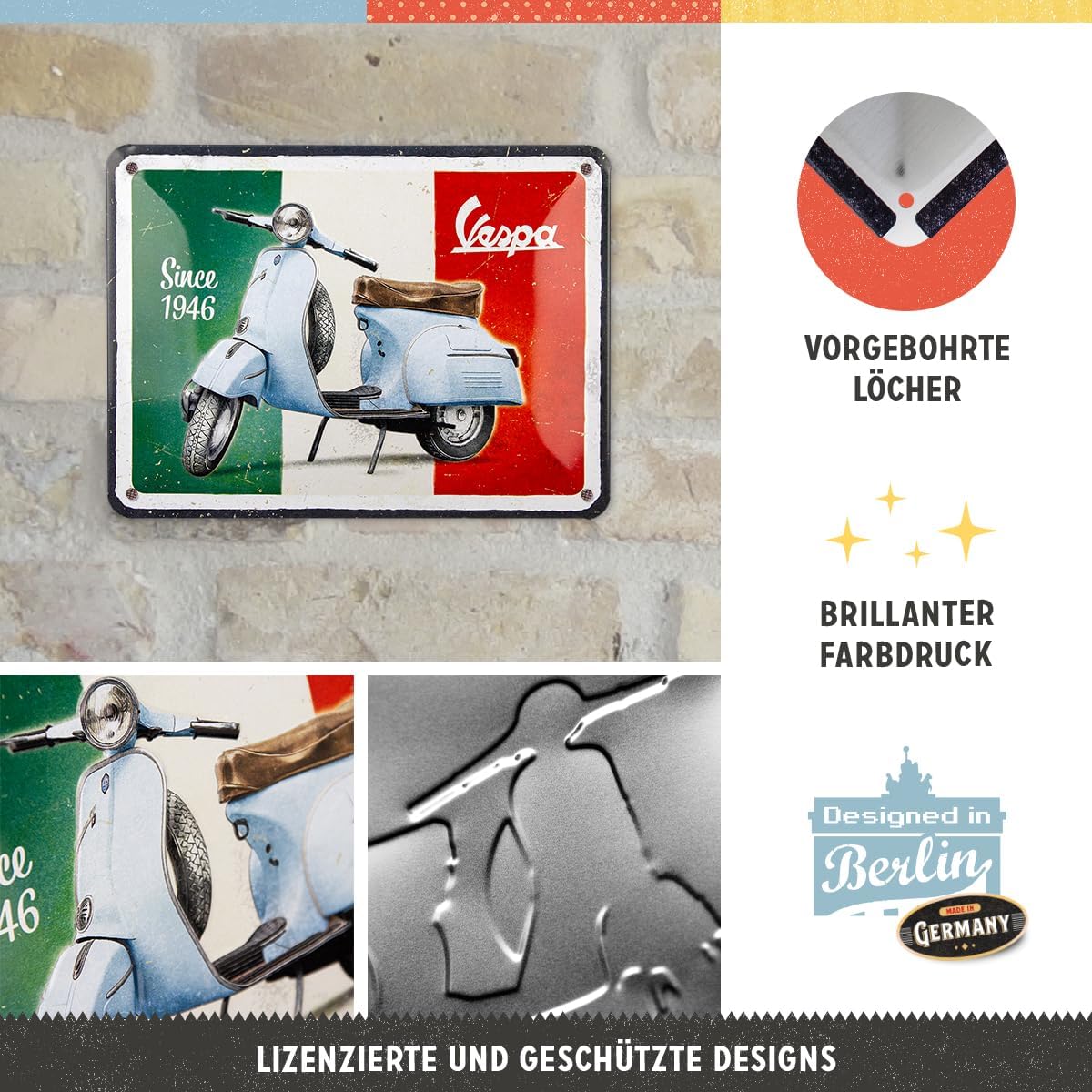Skylt - Vespa Since 1946 - 3