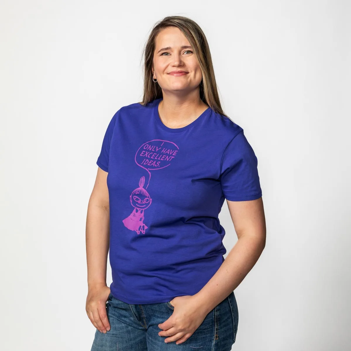 Moomin Taimi T-Shirt Ideas Dark Blue XL - 3