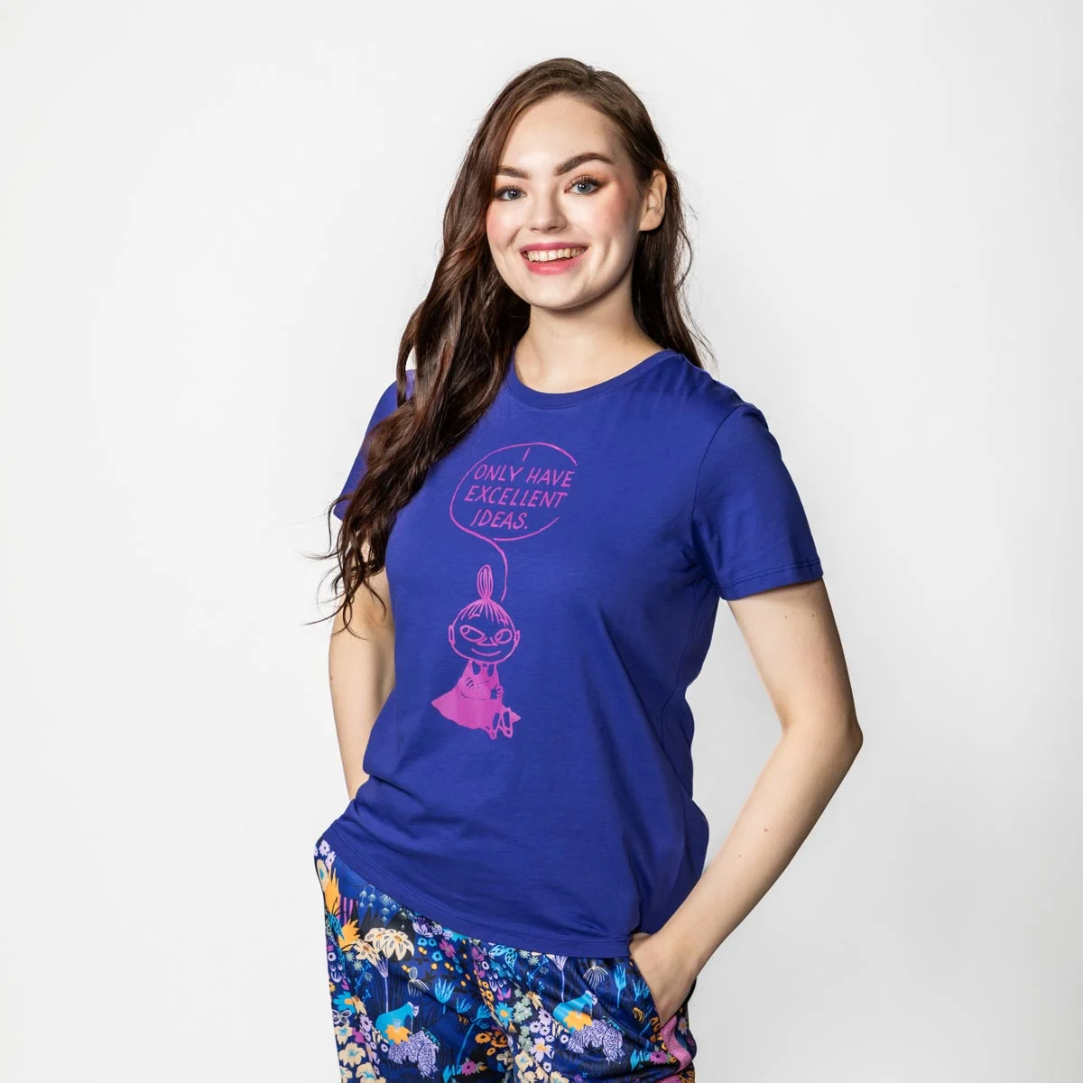 Moomin Taimi T-Shirt Ideas Dark Blue XL - 2