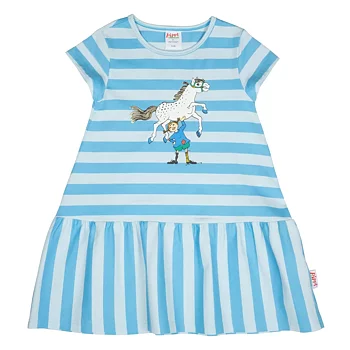 Pippi Longstocking Super Strong Dress Blue size 104
