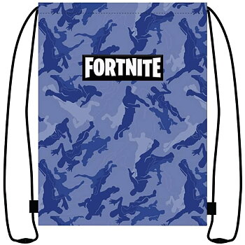 Fortnite - Gympåse, blå Camouflage
