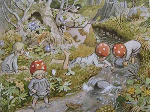 Tomtebobarnen, 4 träpussel i låda - 2