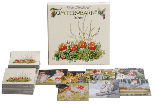 Elsa Beskow memo "Tomtebobarnen" - 2
