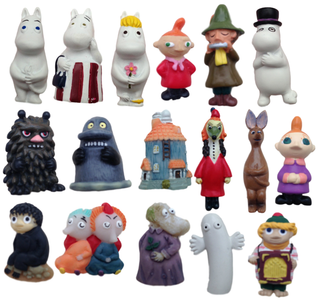 Mumin Brosch - Knyttet - 2