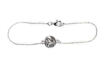 Scandi Armband - Häst, silver