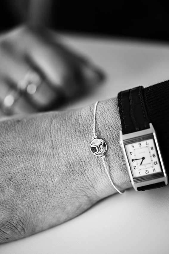 Scandi Armband - Häst, silver - 4