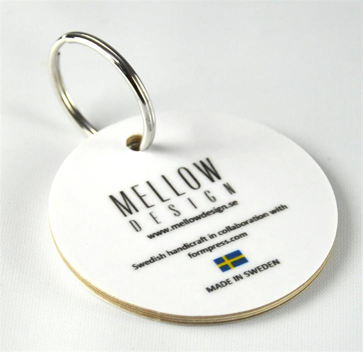 Keychain I Love Sweden - 2
